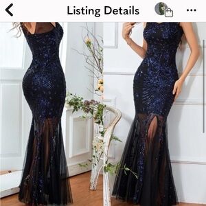 New dress did not wear for a party that was canceled.